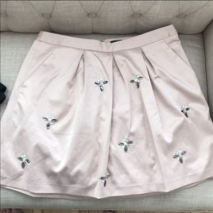 The Limited Ballet Pink Satin Skirt
